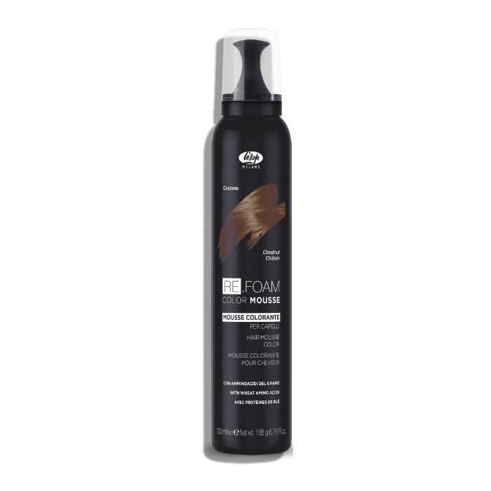 RE.FOAM COLOR CONDITIONING MOUSSE CASTANO - 200 ml